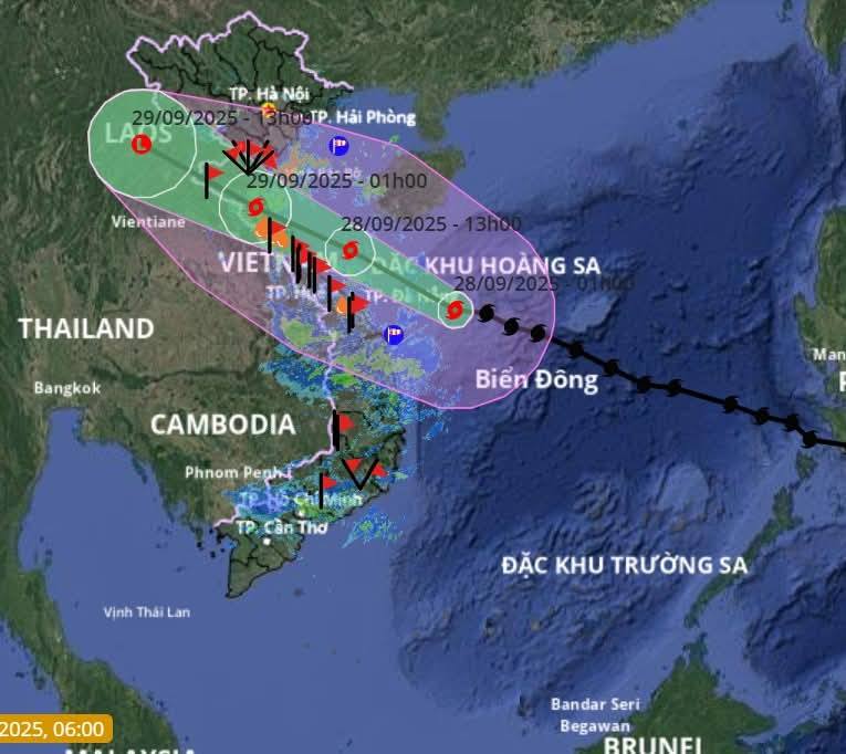 CÔNG ĐIỆN VỀ VIỆC ỨNG PHÓ VỚI BÃO SỐ 10.