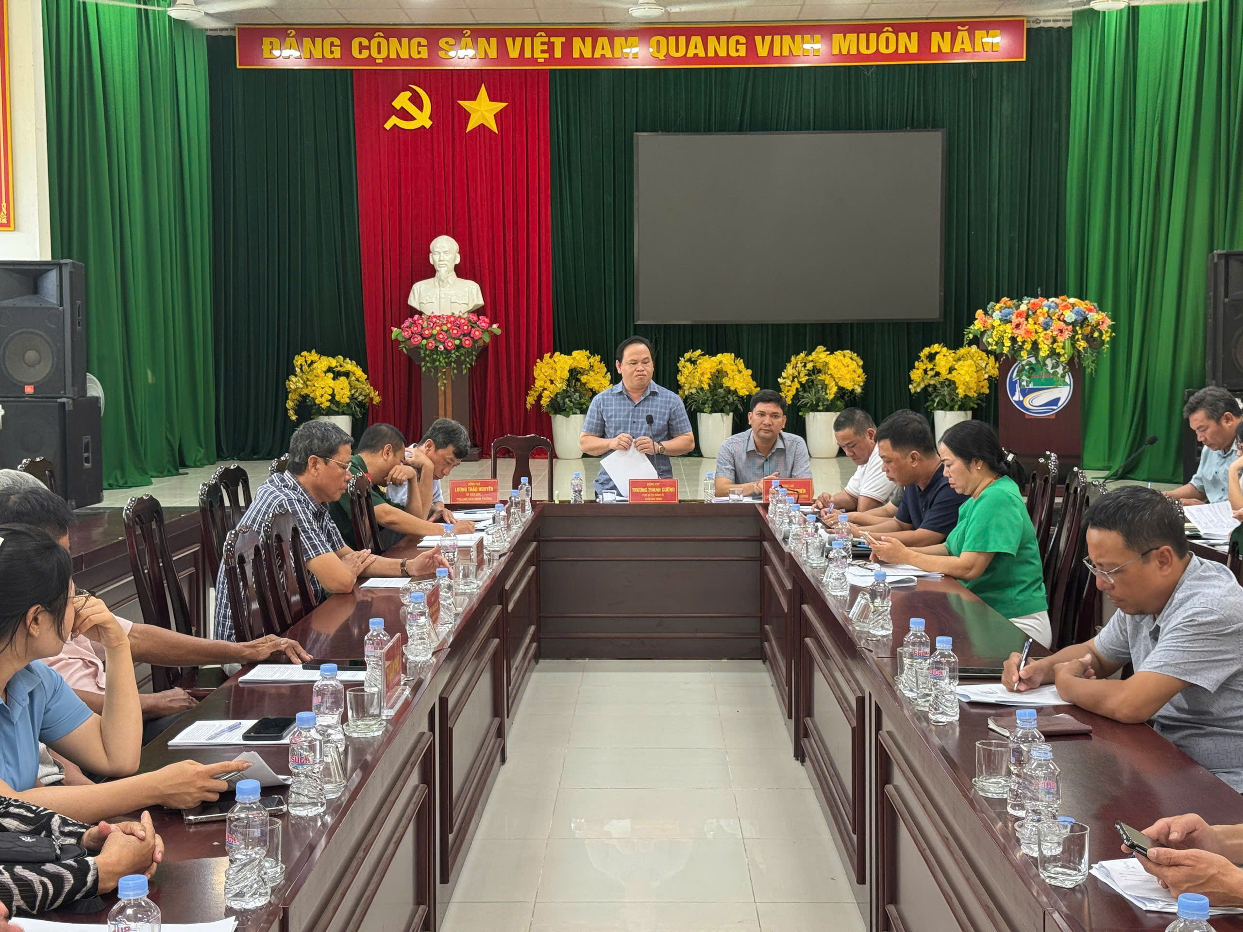Triển khai công tác cưỡng chế thu hồi đất đối với hộ ông Nguyễn Ngọc Tư