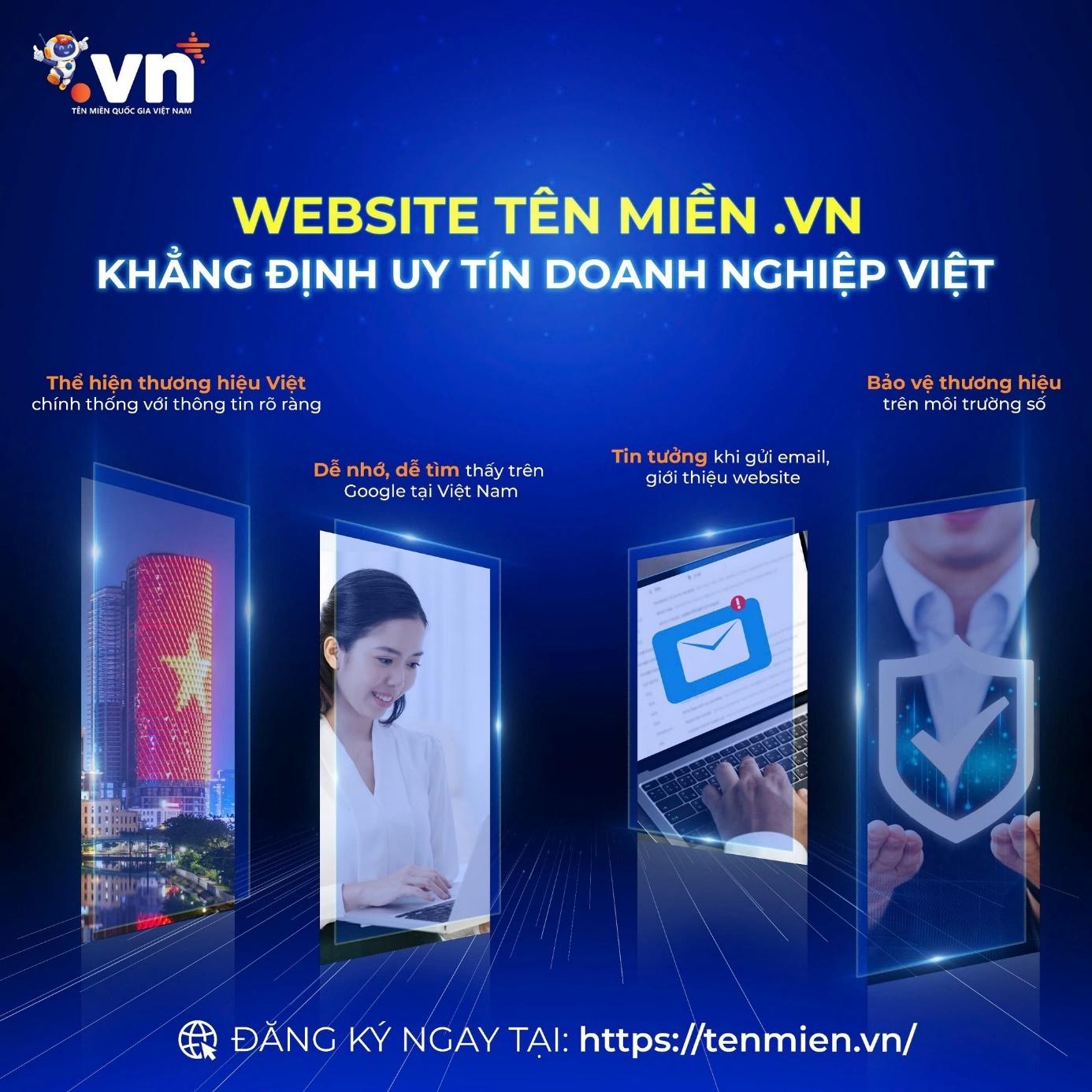 HƯỚNG DẪN ĐĂNG KÝ TÊN MIỀN WEBSITE .VN MIỄN PHÍ CHO CƠ SỞ KINH DOANH