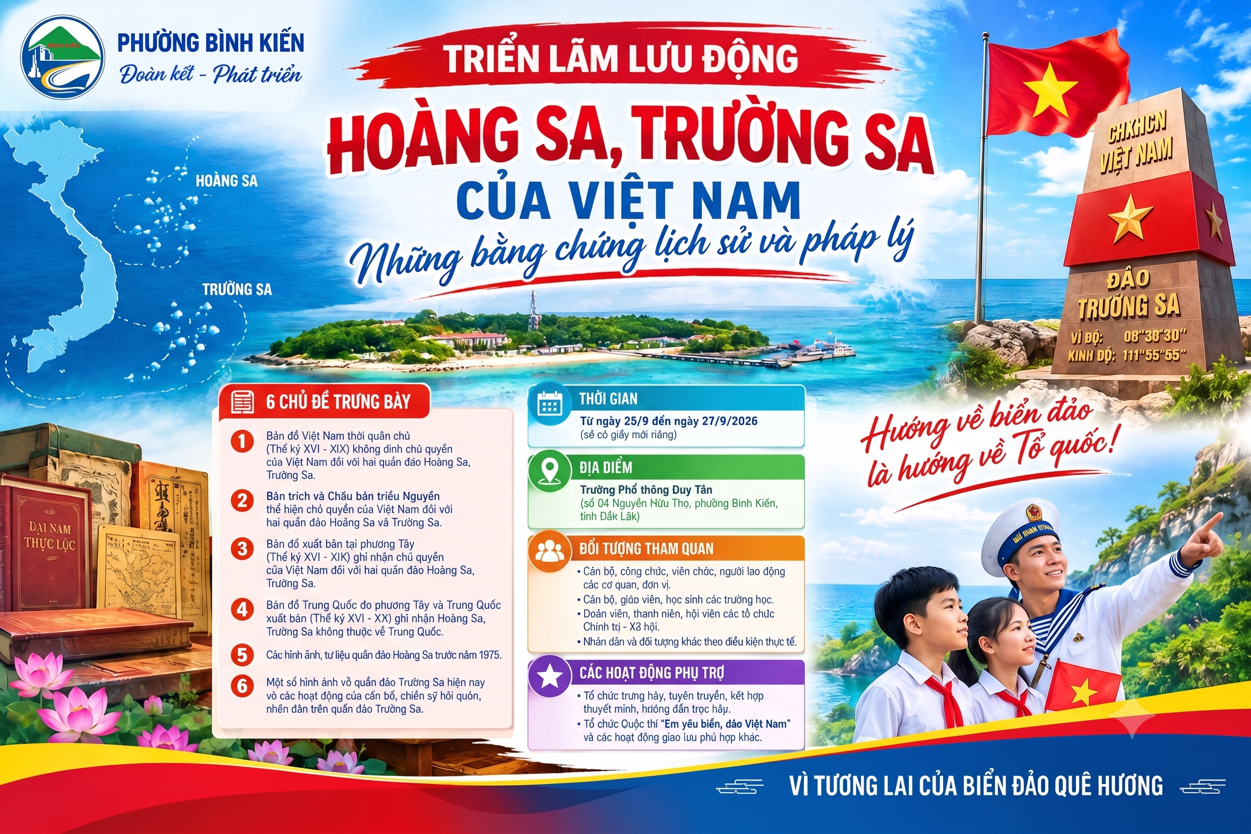 Triển lãm lưu động “Hoàng Sa, Trường Sa của Việt Nam - Những bằng chứng lịch sử và pháp lý”