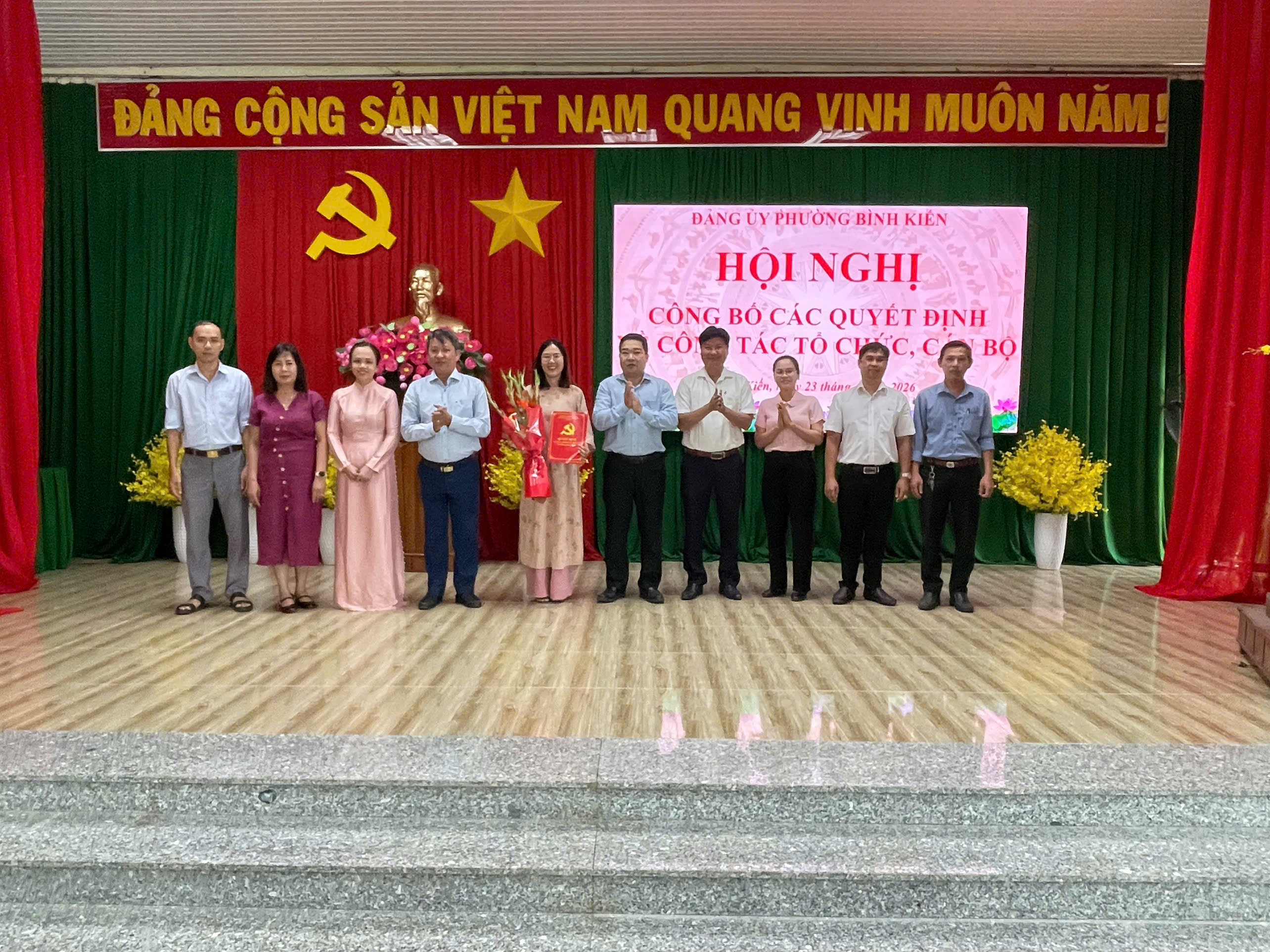 HỘI NGHỊ CÔNG BỐ QUYẾT ĐỊNH VỀ CÔNG TÁC TỔ CHỨC, CÁN BỘ💐💐💐💐💐💐💐💐💐💐💐💐💐💐💐💐💐💐💐