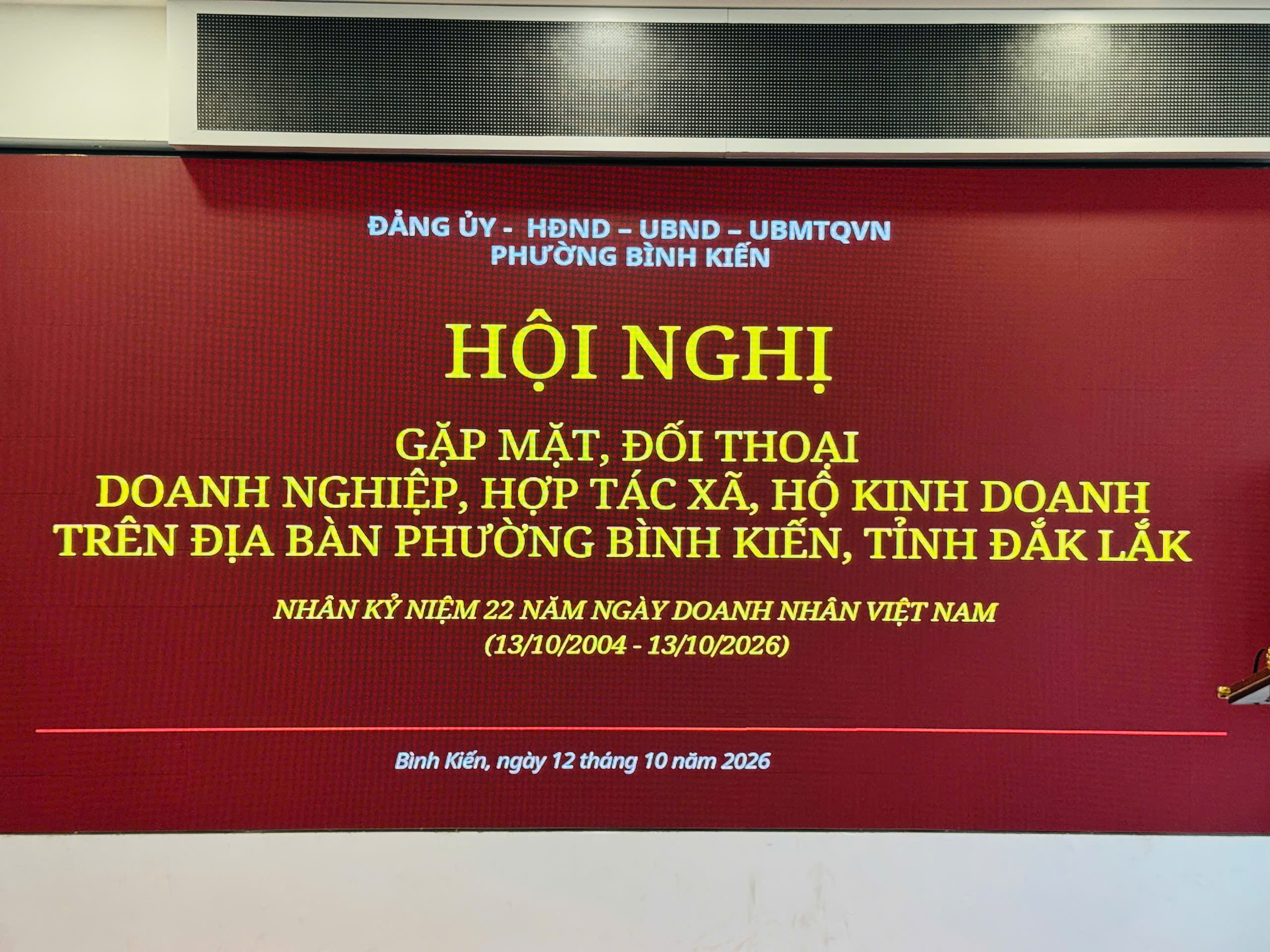 Phường Bình Kiến gặp mặt, đối thoại và khen thưởng các Doanh nghiệp tiêu biểu năm 2026