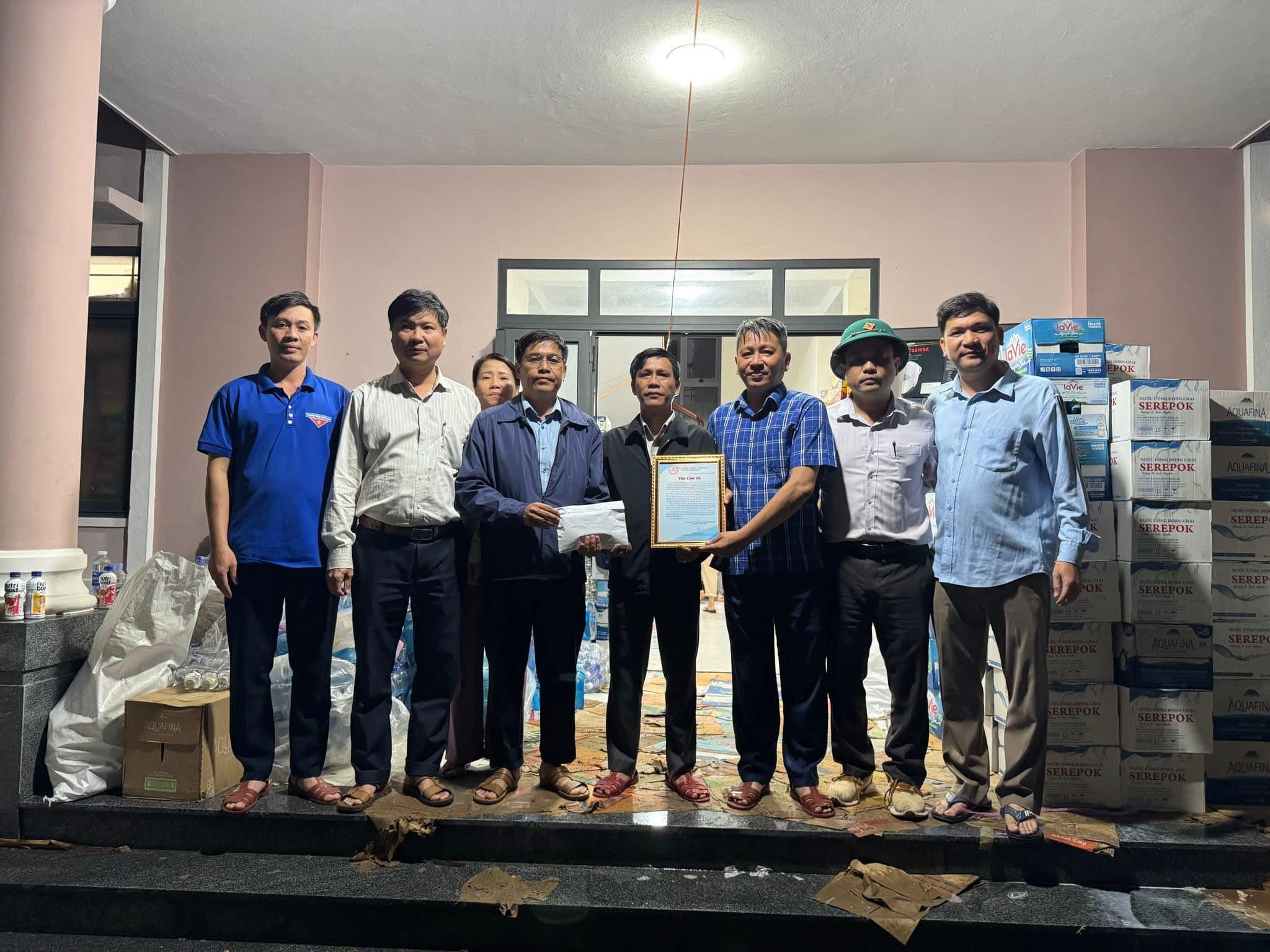 PHƯỜNG BÌNH KIẾN TRÂN TRỌNG TRI ÂN CÁC CÁ NHÂN, ĐƠN VỊ ĐÃ HỖ TRỢ TRONG ĐỢT MƯA LŨ VỪA QUA