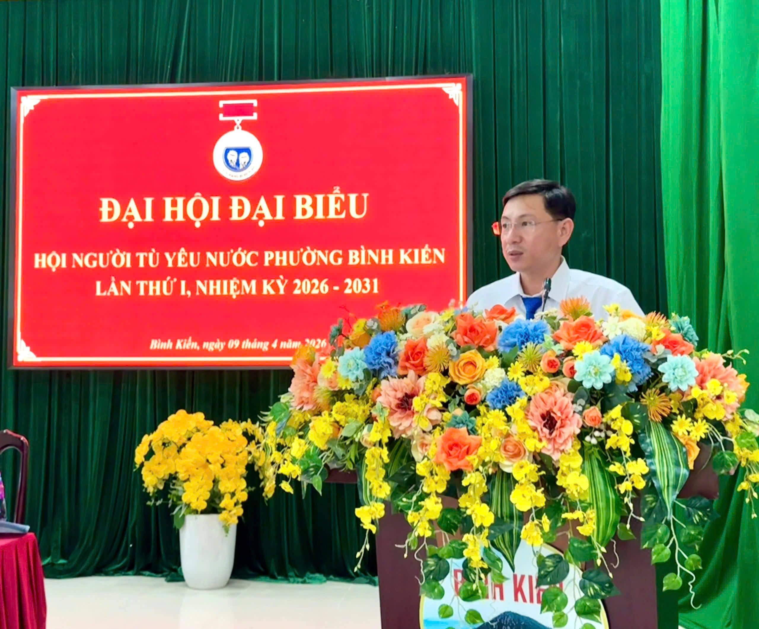 💥💥CHÀO MỪNG ĐẠI HỘI ĐẠI BIỂU HỘI NGƯỜI TÙ YÊU NƯỚC PHƯỜNG BÌNH KIẾN KHOÁ I, NHIỆM KỲ 2026 - 2031💥💥