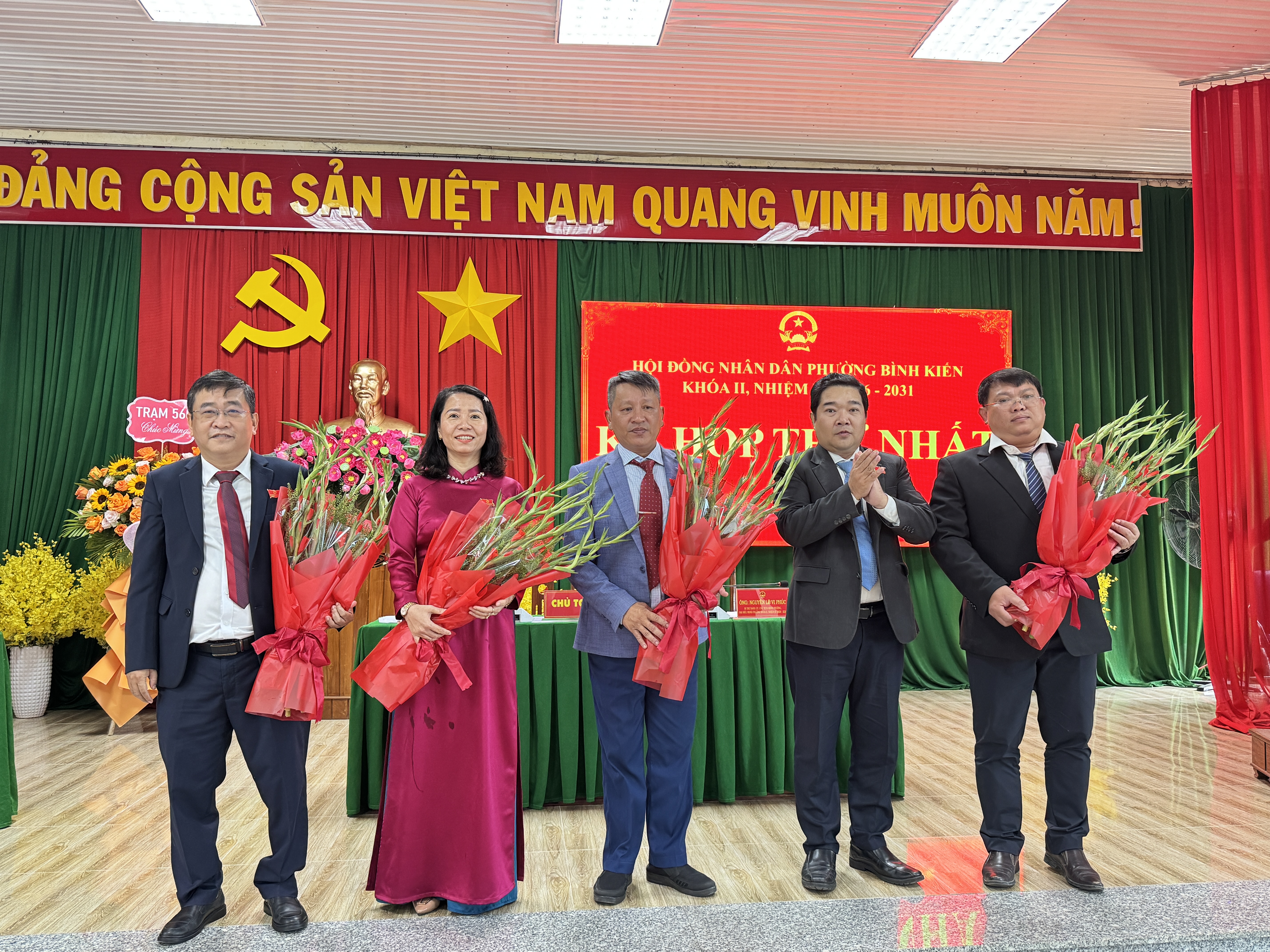 KỲ HỌP THỨ NHẤT HĐND PHƯỜNG BÌNH KIẾN KHÓA II, NHIỆM KỲ 2026–2031