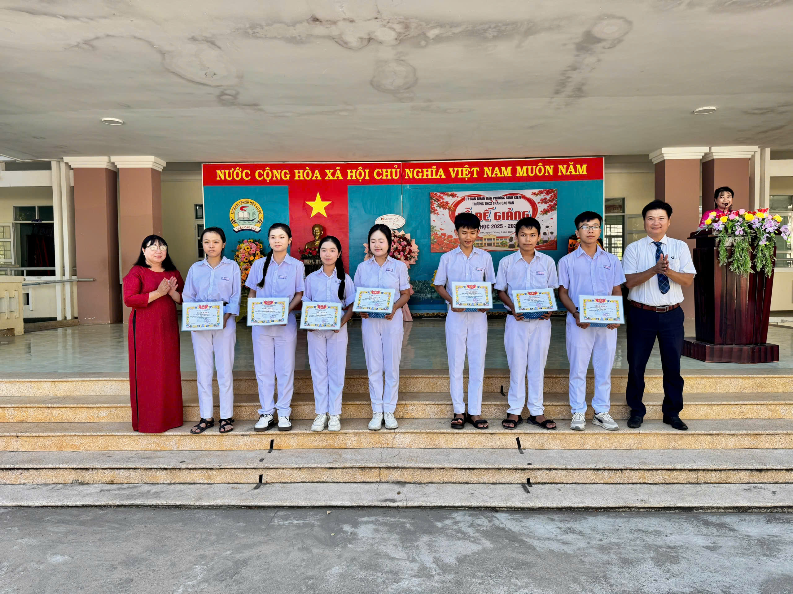 📚 TRƯỜNG THCS TRẦN CAO VÂN TỔNG KẾT NĂM HỌC 2025 – 2026 🎉