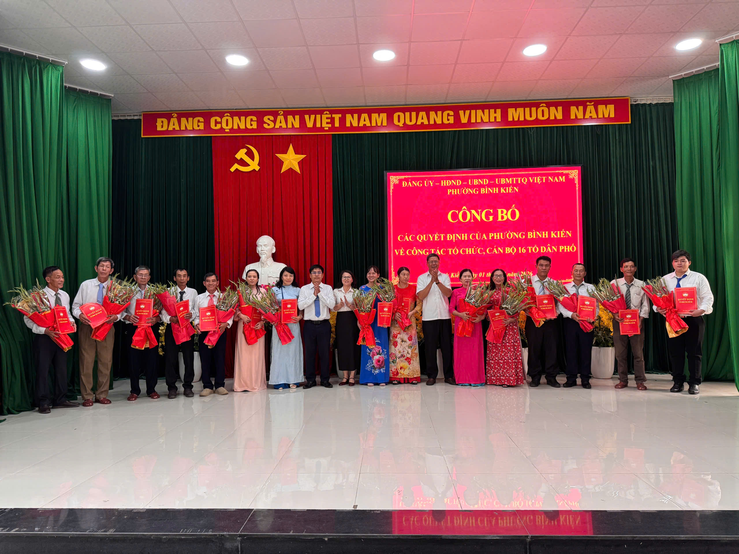 🎉 CHÚC MỪNG 16 TỔ DÂN PHỐ PHƯỜNG BÌNH KIẾN CHÍNH THỨC ĐI VÀO HOẠT ĐỘNG 🎉
